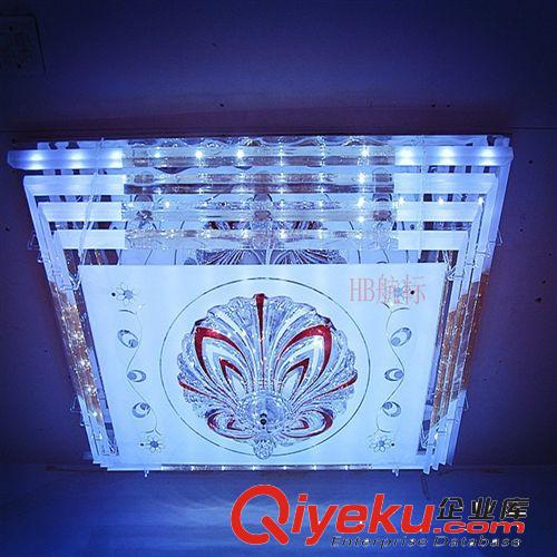 中山古鎮照明燈飾門市航標燈飾直供吸頂水晶燈LED
