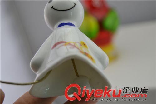陶瓷飾品 茶樓 酒吧風(fēng)鈴批發(fā) 晴天娃娃 日式掛飾 廠家直銷原始圖片3
