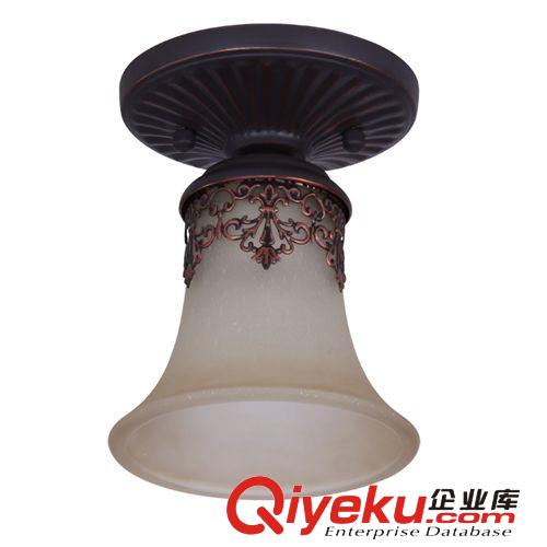 廠家供應歐式簡約小巧吸頂燈 意大利手工雕刻工藝 陽臺燈過道燈原始圖片3
