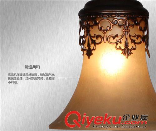 歐式吊燈 客廳餐廳吊燈 臥室燈5頭鐵藝燈田園吊燈批發AKD125原始圖片3
