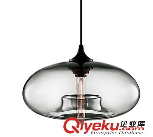 熱賣創意玻璃餐廳優質吊燈 彩色玻璃愛迪生系列 顏色豐富簡約吊燈