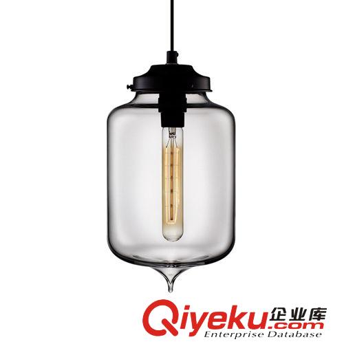 tj復(fù)古玻璃餐吊燈 吹制玻璃吊燈 現(xiàn)代愛(ài)迪生藝術(shù)吊燈吧臺(tái)吊燈