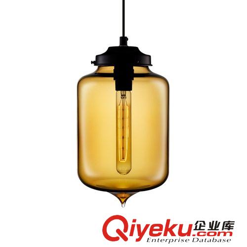 tj復(fù)古玻璃餐吊燈 吹制玻璃吊燈 現(xiàn)代愛(ài)迪生藝術(shù)吊燈吧臺(tái)吊燈