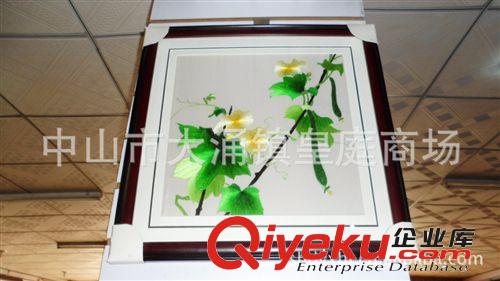 純手工刺繡畫  50*50  混批