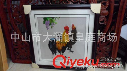 純手工刺繡畫  50*50  混批