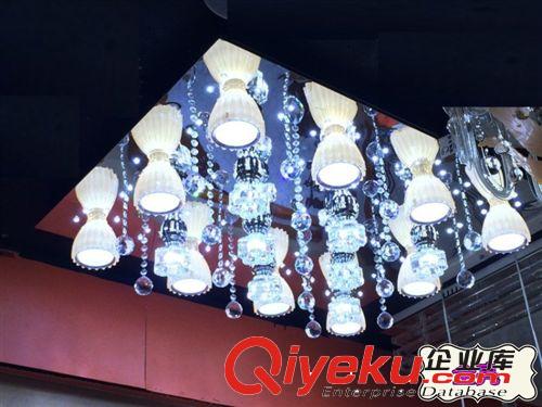 熱銷推薦 現代簡約水晶燈 臥室燈全led吸頂燈72W 客廳水晶燈 6206原始圖片3