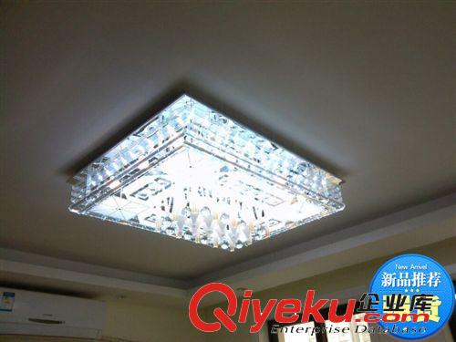 長期供應(yīng) LED客廳吸頂燈 大功率貼片水晶燈 現(xiàn)代水晶燈50W 9186