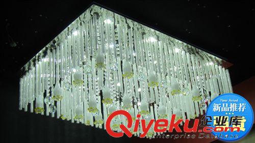 專業(yè)批發(fā)客廳吸頂燈108W led酒店工程燈 圓形LED水晶燈批發(fā) 9087