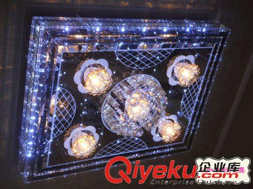 經(jīng)銷批發(fā) 大功率LED水晶燈 臥室書房吸頂燈 LED水晶客廳燈 9327原始圖片2