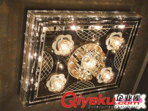 經(jīng)銷批發(fā) 大功率LED水晶燈 臥室書房吸頂燈 LED水晶客廳燈 9327原始圖片3