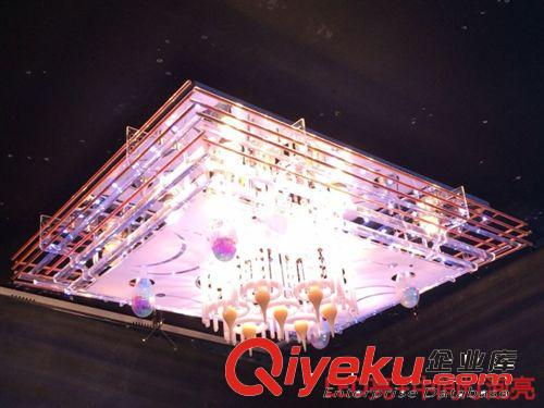 長期供應 LED客廳吸頂燈 大功率貼片水晶燈 現代水晶燈50W 11084原始圖片3