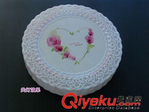專業(yè)經(jīng)銷 韓式吸頂燈 時尚玫瑰花草燈24W 臥室圓形吸頂燈 2924原始圖片2