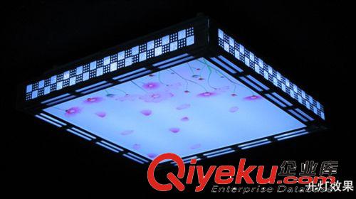 新品推薦 鋁材客廳led吸頂水晶燈 陽臺LED照明燈 方形吸頂燈 1380原始圖片2