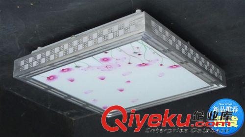 新品推薦 鋁材客廳led吸頂水晶燈 陽臺LED照明燈 方形吸頂燈 1380原始圖片3