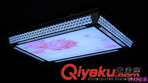 爆款熱銷 LED鋁材吸頂燈 LED玻璃吸頂燈 玫瑰花客廳吸頂燈 1230原始圖片2