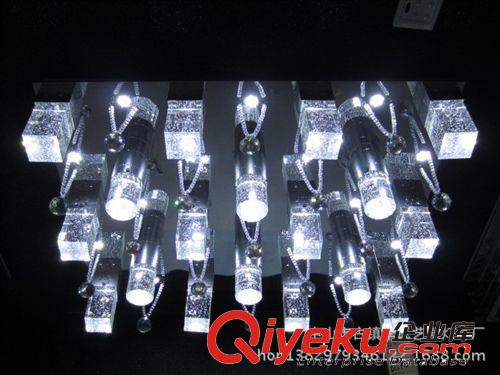 新款簡約貼片水晶燈 led吸頂燈 餐廳燈 家居照明燈飾