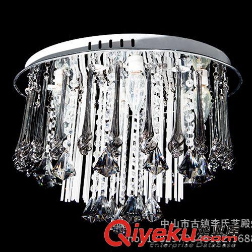 現(xiàn)代簡約創(chuàng)意燈具 客廳燈 圓形水晶燈 LED吊燈 餐廳燈具LED燈具
