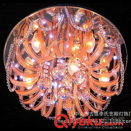 年終大促 廠家直銷新款客廳燈 高光LED吸頂燈 餐廳水晶燈LED燈具