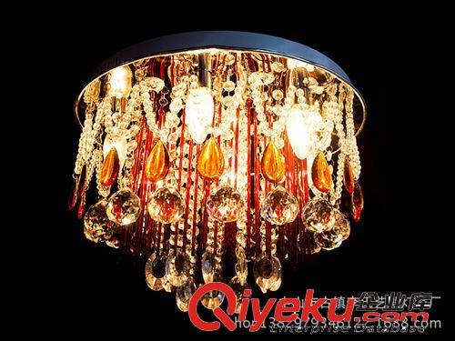 批發(fā)新款現(xiàn)代簡(jiǎn)約led貼片餐廳燈 水晶吊燈 臥室燈 室內(nèi)客廳吸頂燈原始圖片2
