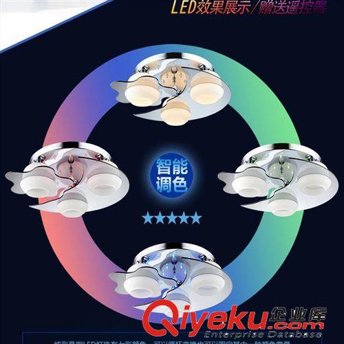 現代簡約臥室吸頂燈陽臺新款LED臥室燈創意房間書房燈具YL-001-3原始圖片3