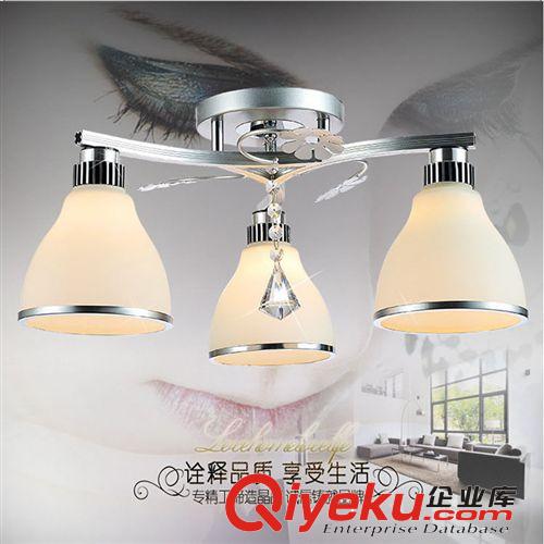 現代簡約LED藝術水晶吸頂燈 客廳燈具臥室書房餐廳燈飾 YL-005-5原始圖片3