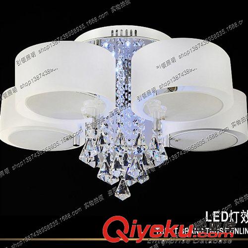 吸頂燈 客廳燈 圓形燈具 帶LED光源 大氣臥室燈飾 YL-011-玫瑰粉