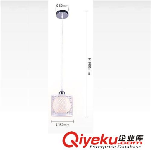 現代簡約單頭 i玻璃餐廳吊燈飯廳餐吊燈吧臺燈飾燈具批發(fā) YL802-1原始圖片3