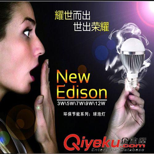 led節(jié)能球燈泡3W5W7W小螺口E14 大螺口E27超亮 led球泡燈 YL-301