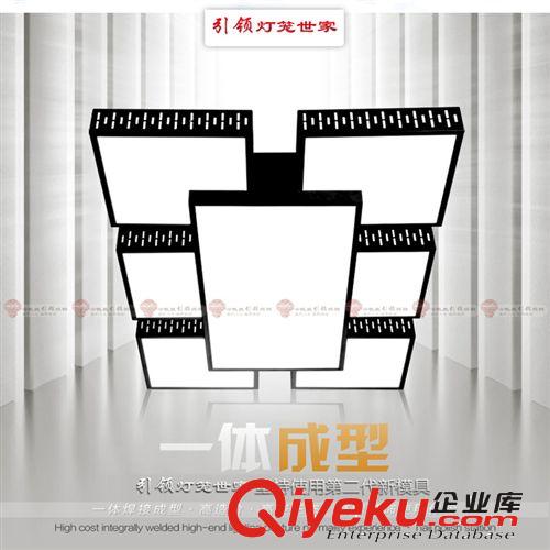 吸頂燈 客廳燈現代簡約長方形燈具帶LED光源大氣臥室燈飾天空之城