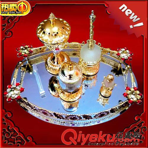 LED吸頂燈美式鄉(xiāng)村田園吊燈 歐式客廳6頭 8頭布罩紅古銅色鐵藝燈
