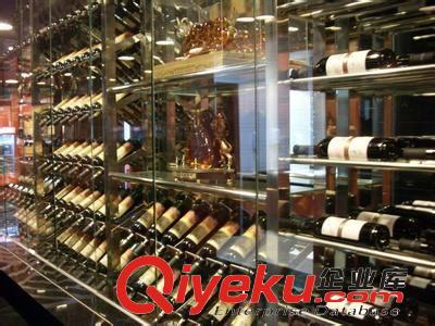 長期供應上海玫瑰金不銹鋼酒柜|gd酒水儲柜|酒店酒吧KTV專用原始圖片3