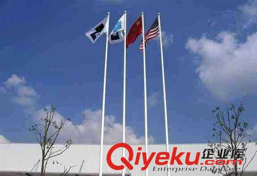 不銹鋼伸縮旗桿 工廠酒店bd旗桿304不銹鋼 zyjl原始圖片3