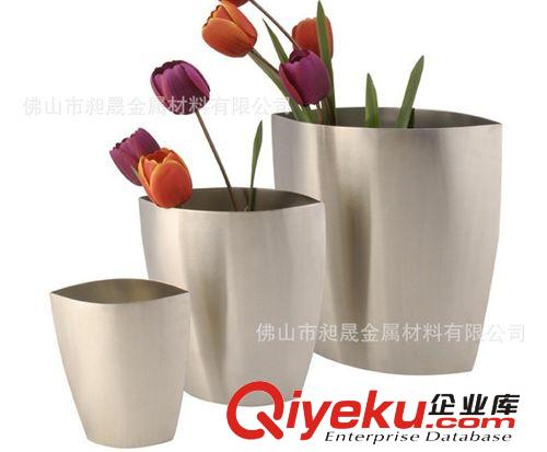 廠家定做不銹鋼花盆 不銹鋼花缽 超大型花盆定制