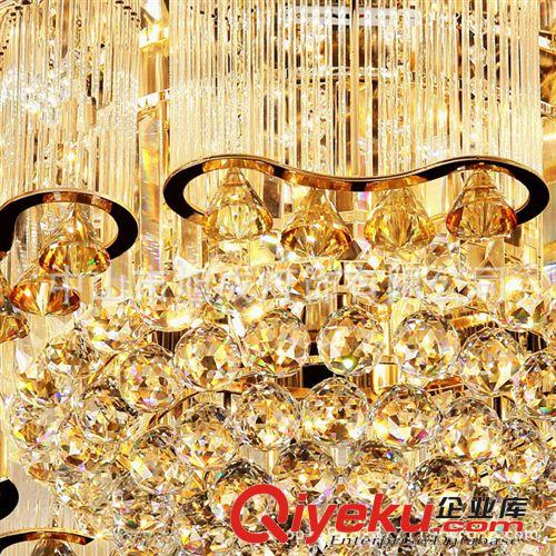 圓形吸頂燈客廳水晶燈圓形1000現(xiàn)代簡約臥室吸頂燈中式吸頂燈led原始圖片3
