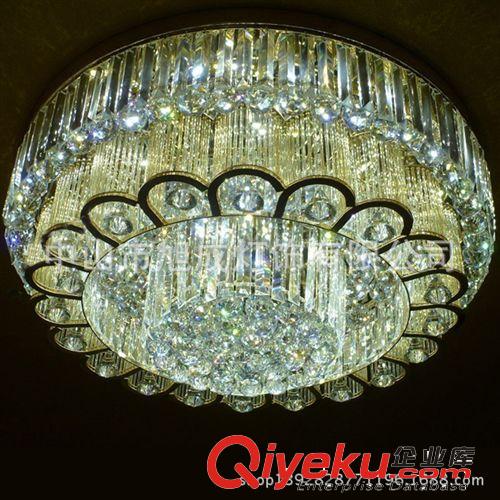 中山燈飾 燈具 吸頂燈LED 臥室燈 客廳燈 傳統黃水晶燈 現代簡約原始圖片2