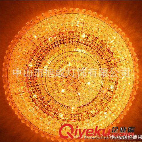 客廳吸頂燈 現(xiàn)代風(fēng)格 LED吸頂水晶燈 臥室燈 客廳燈創(chuàng)意水晶燈原始圖片3