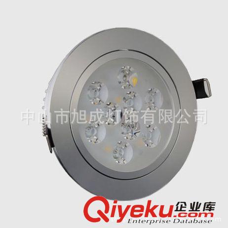 LED9W室內天花射燈 LED高光足瓦天花燈 廠家批發射燈原始圖片2