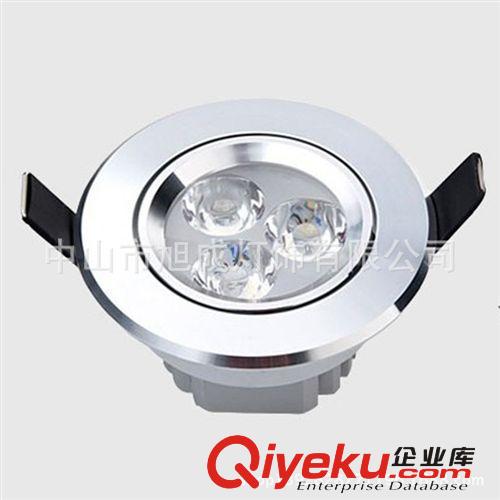 LED天花燈 LED射燈 大功率LED3W天花等 中山廠家直銷原始圖片2