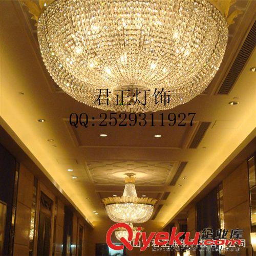 中山君正供應(yīng)大型水晶燈 承接家居酒店工程水晶燈 可訂做原始圖片2