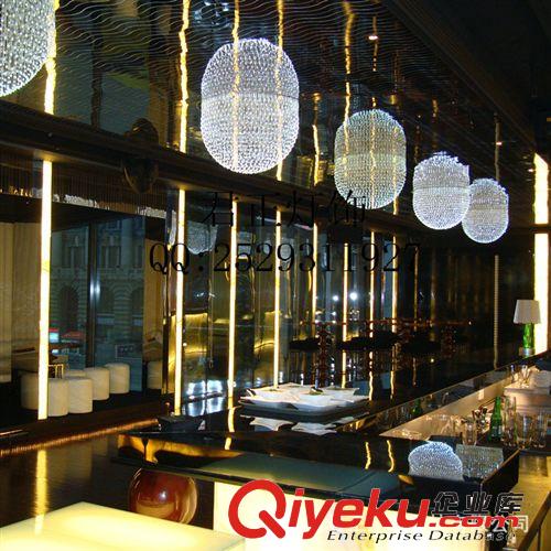 專業訂做非標酒店工程水晶燈 大客餐廳房水晶吊燈原始圖片3