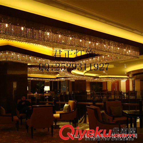 專業訂做非標酒店工程水晶燈 大客餐廳房水晶吊燈