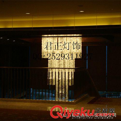 中山燈飾專業生產大型水晶吸頂燈/酒店水晶燈 歡迎合作