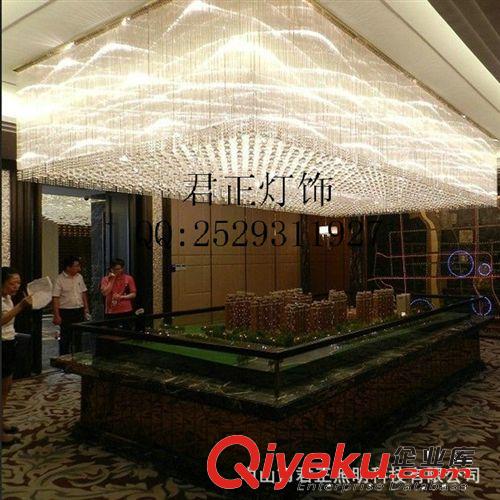 中山君正燈飾廠 專業訂做水晶燈 酒店工程裝飾燈
