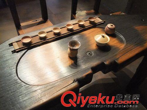 tj老船木家具 可定制田園獨(dú)板茶臺(tái) 混批類原木辦公桌 廠家直銷