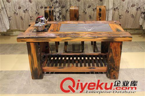 tj 佛山順德樂從實木茶幾 船木茶桌 戶外家具 田園風格茶臺