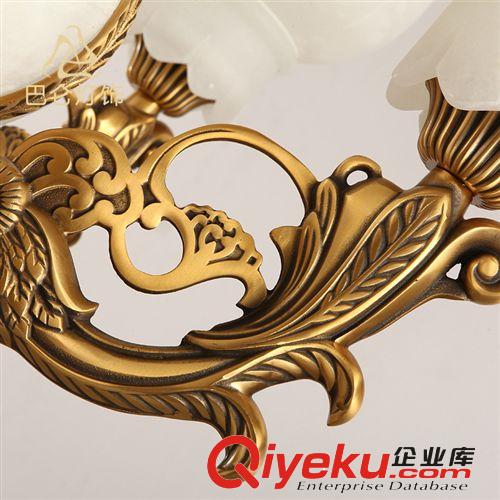供應(yīng)西班牙進(jìn)口云石燈全銅燈具客廳燈餐廳燈歐式吊燈廠家3037原始圖片3