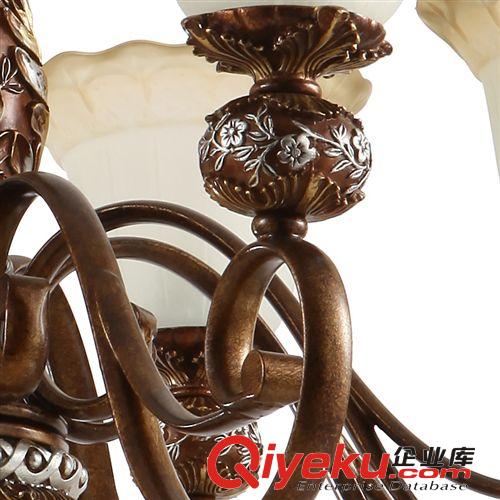 歐式吊燈具 復式樓梯別墅客廳大吊燈復古工程燈飾3118原始圖片3