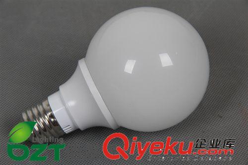 LED球泡燈圓泡3/5/7/9W玻璃燈泡 商業(yè)鋁件E27服裝店