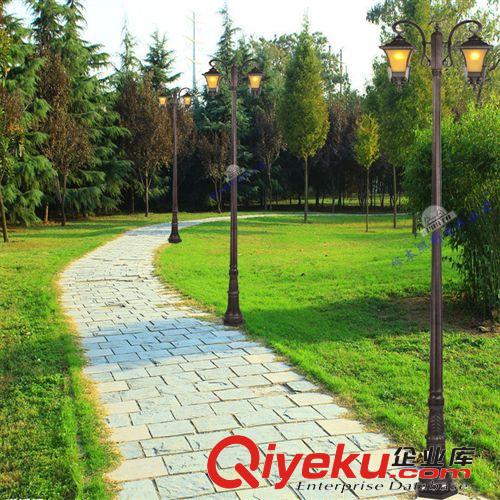 歐式 古典庭院燈  花園 別墅庭院燈  公園道路燈 LED太陽能路燈原始圖片3
