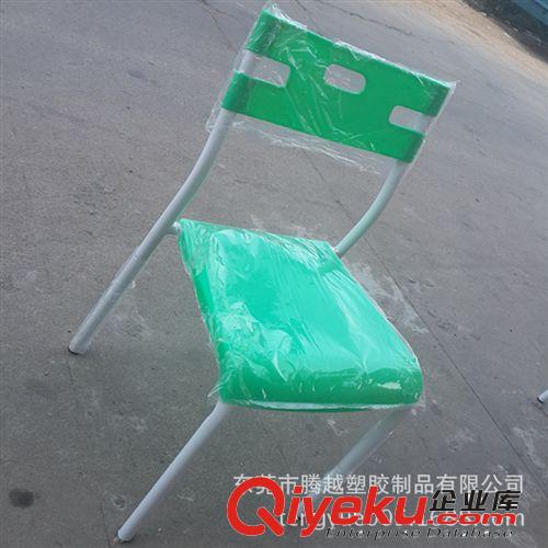 生產(chǎn)各類(lèi)款式椅子，車(chē)間鐵四腳藍(lán)色靠背椅，工作椅子，可送貨原始圖片3